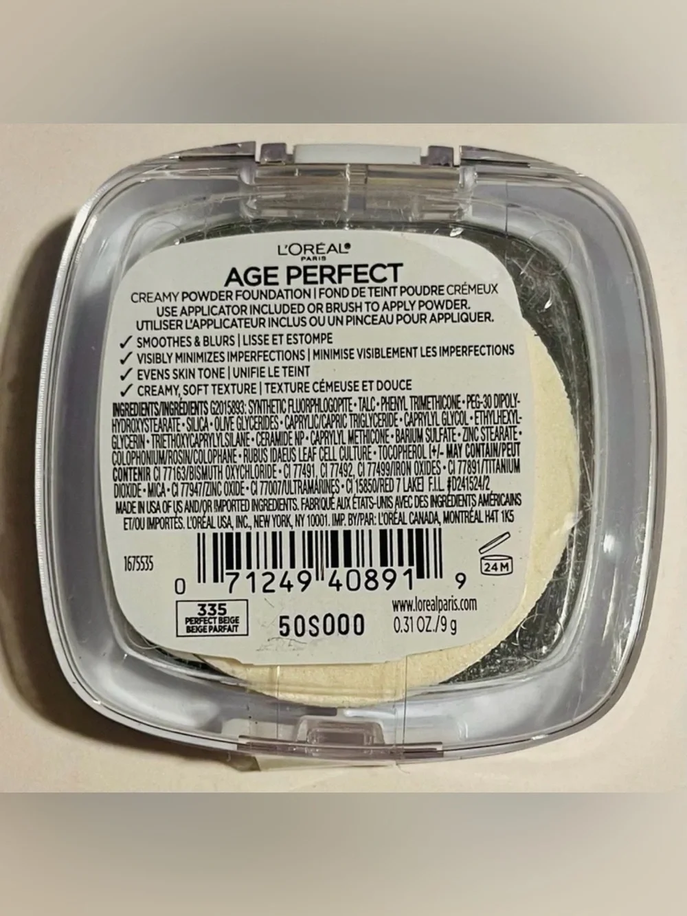 Aris oréal age